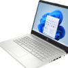 HP LAPTOP 14S-DQ2149NIA (4M9K7EA) INTEL CORE I3-1115G4 INTEL UHD GRAPHICS 4GB RAM 256GB SSD 14" DIAGONAL HD TOUCH MICRO-EDGE ANTI-GLARE BRIGHTVIEW 220 NITS DISPLAY HD CAMERA WI-FI WINDOWS 11 HOME NATURAL SILVER  