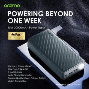 PowerBox 300 Lit 30000mAh 15W Power Bank