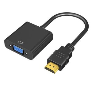 HDMI to VGA Male to Female Adapter - 4K 1080P for Laptop PC PS3 PS4 Xbox Monitor Projector