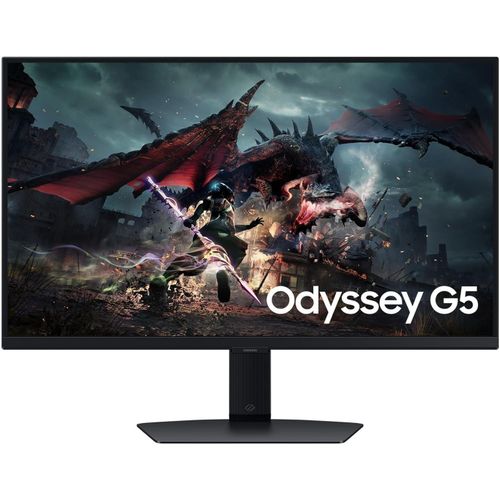 Samsung 32" Odyssey G5 G50D QHD 180Hz Gaming Monitor, 180Hz refresh rate - LS32DG502EMXUE