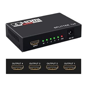 Hd Splitter HDMI Splitter 1X4 4 Port Full HD Hub