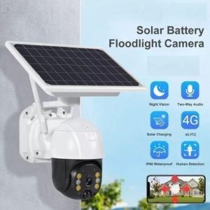 PTZ Wireless CCTV Security Camera Wifi HD 4G SIM Card IP Wirless Solar Powered Wirwless with Battery outdoor (ptz)