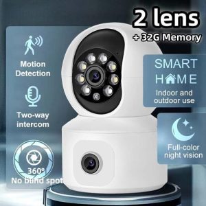 5G WiFi Smart Security Camera 2MP, Dual Camera, APP Remote Control, Two-Way Audio, Home Surveillance