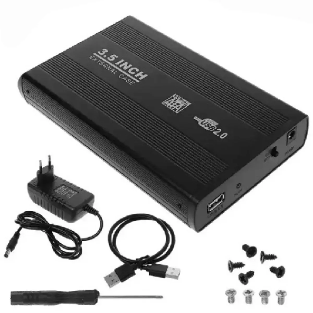 3.5" Hdd External Case Usb 2.0