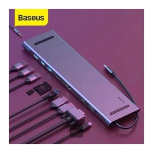 Baseus 11 In 1 Usb Type-c Docking Station - Grey