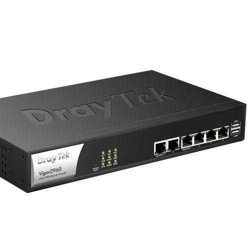 DrayTek Vigor 2960 Dual-WAN Load Balancing VPN Firewall - Image 2