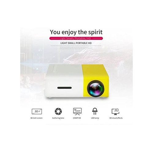 Portable Mini Projector LED Mini Home Projector - Image 2
