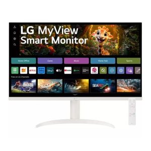 LG 32SR75U-W 32-inch MyView Smart Monitor 4K UHD – White