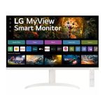 LG 32SR75U-W 32-inch MyView Smart Monitor 4K UHD – White