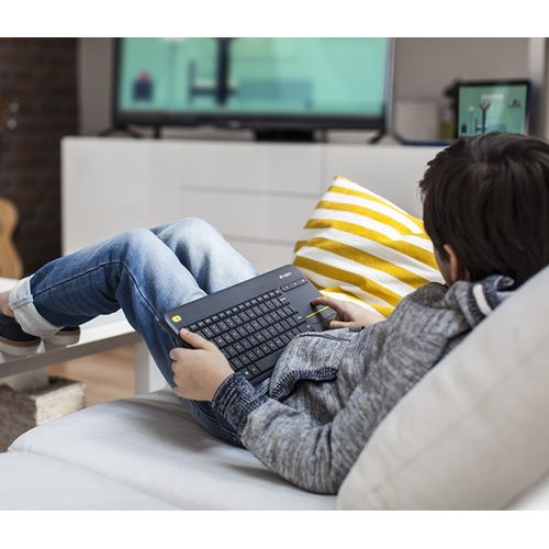 Logitech Media K400 Plus Wireless Touch TV Keyboard With Easy - Image 4