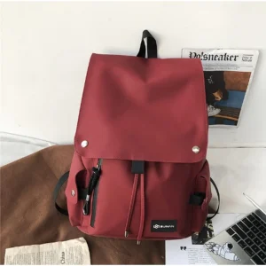 Backpack And Laptop Bag Red