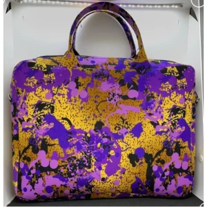 Colorful Material 15" Ankara Laptop Bag