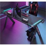 Gaming Desk For Laptops with LED light 1.4m