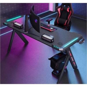 Gaming Desk For Laptops with LED light 1.4m