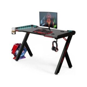 Gaming Desk With LED RGB Lights