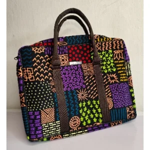 Handmade Ankara Laptop Bag Unisex - 13"