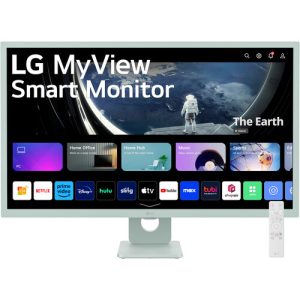 LG 32SR50F-G 32-inch Full HD IPS MyView Smart Monitor – Green