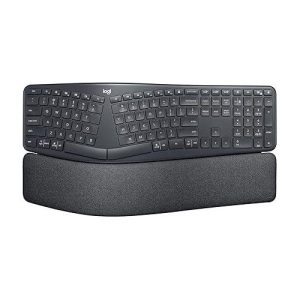 Logitech ERGO K860 Wireless Ergonomic Keyboard - Split Keyboard, Wrist Rest, Natural Typing