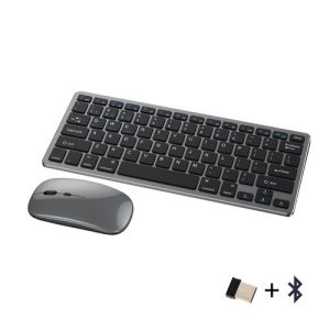 MIDIA 10inch BT Rechargeable Mini Keyboard Mouse Combo (2.4G/Bluetooth5.0/3.0)