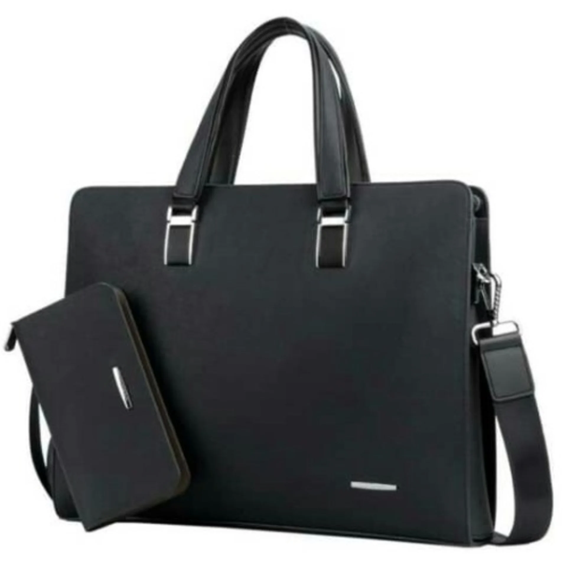 Portable Laptop Bag With A Small Purse - 14"