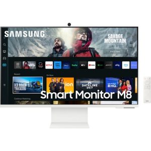 Samsung LS27CM801UN 27-inch M80C Smart Monitor 4K UHD – Warm White
