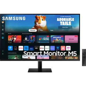 Samsung LS27DM500ENXGO 27-inch Smart Monitor M5 (M50D) – Black
