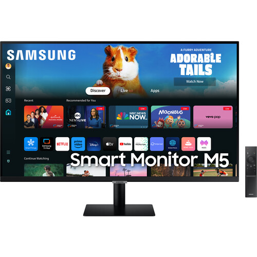 Samsung LS27DM500ENXGO 27-inch Smart Monitor M5 (M50D) – Black