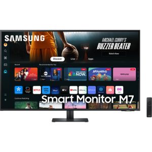 Samsung LS43DM702UNXGO 43-inch 4K Smart Monitor M7 (M70D) UHD – Black