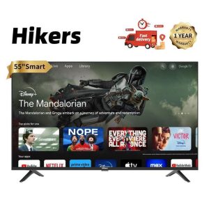 Hikers 55 Inch Frameless Android Smart 4K LED TV – Model: Frameless Android Smart