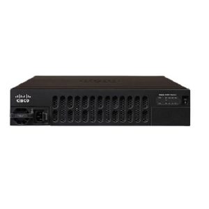 Cisco ISR4351/K9 Router - w/3 Gigabit Ethernet Ports, 3 NIM, 4G Flash, 4G DRAM, IP Base