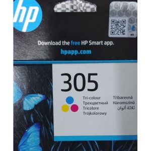 HP 305 Original Tricolor Ink Cartridge