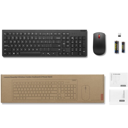 Lenovo Essential Wireless Keyboard & Mouse Combo - Image 3