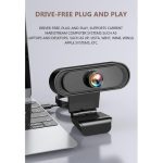 Share this product 1080P HD USB Webcam With Microphone - Black