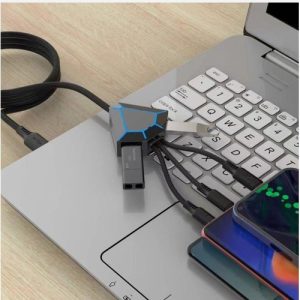 5 in 1 Multifunctional USB Expansion DATA LINE - 5in1 USB Hub Multifunctional USB Expansion Data Link Fast Charge 2.4A
