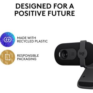 Share this product Logitech Brio 101 Full HD 1080p Webcam for Meetings, Streaming, Desktop, Laptop, PC