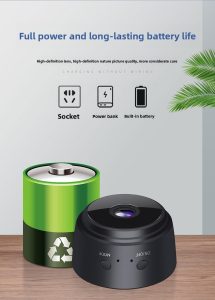 A9 Mini Camera HD 1080P Wireless Security Camera with Night Vision