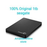 SEAGATE 100% Genuine Original BackUp Plus Slim 1TB Portable Storage Drive