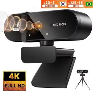Genetic Webcam 1080P Mini Caméra 2K Full HD Webcam pour PC Portable Caméra de Shooting Vidéo