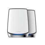 Netgear Orbi AX6000 Tri-band Mesh WiFi 6 System - 6Gbps, Router + 1 Satellite