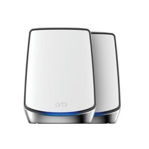 Netgear Orbi AX6000 Tri-band Mesh WiFi 6 System - 6Gbps, Router + 1 Satellite
