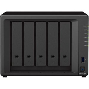 Synology DiskStation DS1522+ 5-Bay NAS Enclosure — 3.5/2.5" SATA HDD/SSD Drive Bays